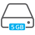 5 GB Email Storage
